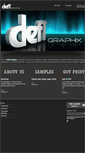 Mobile Screenshot of deftgraphix.com